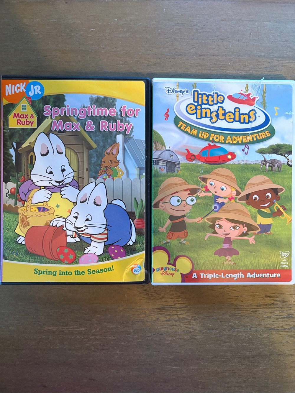 Max & Ruby Springtime DVD Little Einsteins Team up for Adventure Cartoons